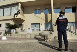 Archivo. El sospechoso, al parecer, provocó un fuego en la avenida de Los Argonautas.