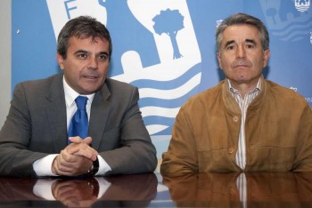 El diputado de Recursos Humanos y Servicios Generales, y responsable del Centro Cívico, Jesús Fortes, inauguró ayer la muestra. 