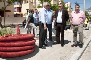 Comienza la primera fase de la reforma de la avenida del Sol, en la que se dotará de acerado al único tramo de la N-340 que carecía de él desde Torremolinos a Fuengirola.
