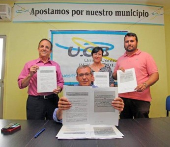 El pasado martes UCB, junto al PP,  interpuso una moción de censura contra IU y PSOE.