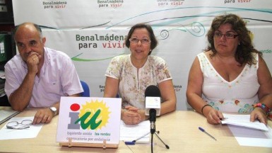 La formación va a dirigir a la actual alcaldesa un escrito con las obras que por motivo de la moción de censura no se han podido realizar y estaban previstas.