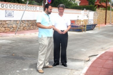 Los trabajos se suman al paquete de actuaciones inmediatas puestos en marcha por el Gobierno municipal para embellecer la zona de Solymar.