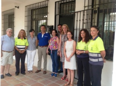 García Gálvez ha ofrecido su apoyo y su colaboración plena para trabajar estrechamente por el futuro de los benalmadenses. 