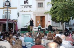 La compañía de flamenco ‘Los Tarantos’ inauguró las actividades del Museo del mes de agosto. 