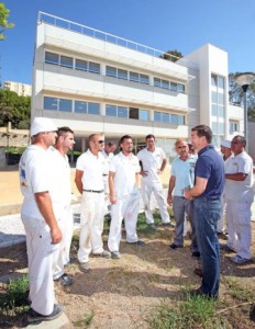Una docena de alumnos se han formado en materia de pintura de paramento, cerraje y madera.
