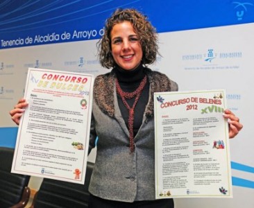 La concejala de Cultura, Yolanda Peña, ha animado a todos los benalmadenses a participar en los tradicionales certámenes navideños.