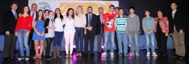 La regidora felicitó a los asistentes por su apuesta para impulsar y fomentar el deporte local.