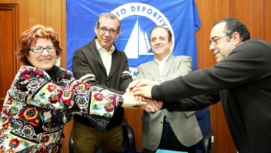 Francisco Salido ha aprovechado este acto para adelantar el proyecto conjunto de organizar un campamento de verano.