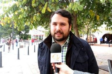 El concejal Juan Olea ha visitados los trabajos para la adaptación del cableado aéreo y ha revisado el estado de las calles que acogen las salidas procesionales.