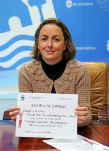 La concejala de Sanidad, Inmaculada Hernández, ha destacado el progresivo aumento de alumnos.