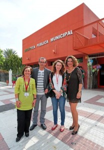 La concejala de Cultura, Yolanda Peña, participó en la gran fiesta, dirigida especialmente a los más pequeños. 