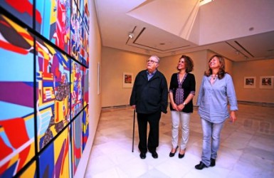 Cerca de 3.000 personas han visitado durante el último mes y medio esta gran antología de uno de los artistas más destacados en la evolución del arte contemporáneo malagueño.