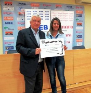 Mª Del Pilar Borrego, premio del público al vídeo más votado por Internet