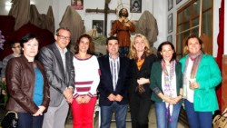 Las condiciones meteorológicas obligaron a acortar el recorrido de la procesión en honor al patrón de los labradores.