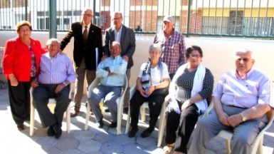 La visita se inició en el Centro ‘Anica Torres’ e incluyó el Parque de la Paloma y el Puerto Deportivo.