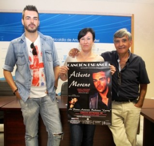 En el espectáculo musical actuarán cuatro artistas noveles, entre ellos Alberto Moreno, que presentará su nuevo trabajo.