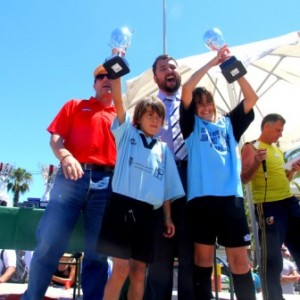 El Polideportivo de Arroyo de la Miel fue el escenario también del encuentro de la competición ‘The Wopper League’, que reunió a niños de toda la provincia