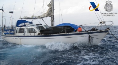 La droga procedía de Sudamérica e iba a ser distribuida en las Islas Canarias.