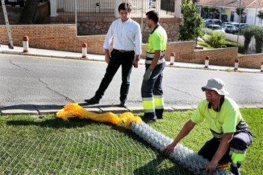 Los trabajos, que concluirán mañana, han tenido como principal objetivo cambiar el elemento que hace más de dos años sufrió graves daños a consecuencia de un fuerte temporal de lluvia y viento.