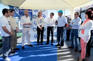La regidora, Paloma García Gálvez, fue la encargada de presidir el cierre de este evento deportivo. 