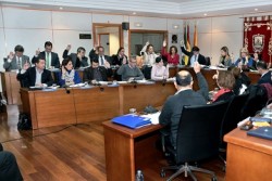 La Corporación municipal del Ayuntamiento de Benalmádena ha aprobado hoy en pleno ordinario una moción para instar al Gobierno central a incluir en los Presupuestos Generales del Estado de 2014 una partida que contemple el estudio del proyecto para la construcción de una comisaría del Cuerpo Nacional de Policía específica.