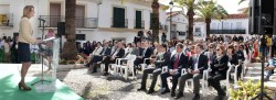 La regidora, Paloma García Gálvez, presidió el acto institucional con motivo del 34º aniversario del estatuto de autonomía, en el que se dieron cita más de 200 personas.