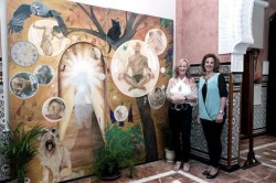 El Castillo El Bil-Bil de Benalmádena Costa acoge durante estos días y hasta el próximo 28 de abril la exposición de Nanzy, una artista británica afincada en el municipio que nos presenta una muestra figurativa, compuesta por grandes lienzos, creados tanto con óleo como con acrílico, y en la que se busca que el espectador saque su propia interpretación de cada una de las creaciones.
