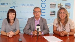 El Primer Teniente de Alcalde y Concejal de Bienestar Social, Francisco Salido, ha presentado hoy en rueda de prensa junto a Pilar Borrego, Presidenta de la Asociación Sabrin, y Silvia Pérez, madre del pequeño Roberto, para informar sobre las nuevas iniciativas llevadas a cabo por esta organización.