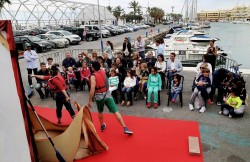 'Teatro a Babor' fue una de las citas que la naviera celebró de manera gratuita