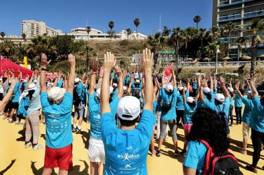 El evento anual al aire libre más importante de Cudeca en Benalmádena reunió más de 1.200 participantes