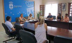 En la cita, Elena Galán también ha propuesto la creación de un Consejo Municipal de Cultura