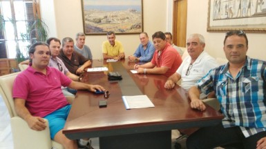 En la visita el alcalde conoció a los cargos nuevos de la junta directiva, así como sus planes para la nueva temporada