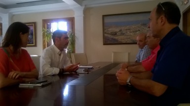 Los representantes de la peña han informado sobre el proyecto de remodelación y ampliación de su sede