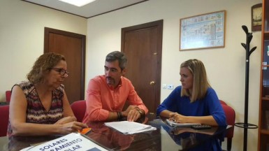 “La delegada Patricia Alba ha señalado que, en principio, encuentra la parcela adecuada, además de estar bien comunicada y encontrarse en la zona de expansión del municipio”, ha destacado el alcalde