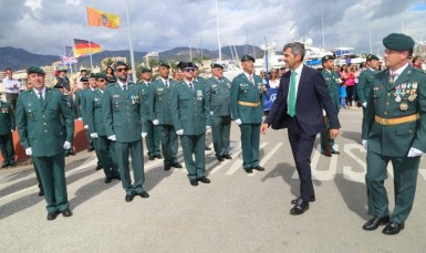 Con motivo de la festividad del Día del Pilar, el recinto portuario acogió los actos conmemorativos que la Benemérita desarrolla todos los años