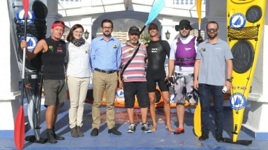 La marina benalmadense y el PDM patrocinan un evento deportivo de carácter solidario cuyos fondos irán destinados a la Fundación CUDECA