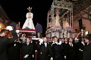 El Cautivo y la Esperanza, en un momento del recorrido oficial