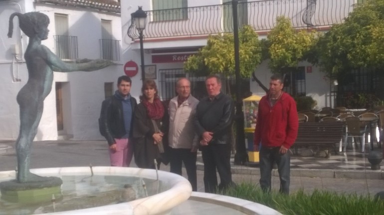El Ayuntamiento prepara un acto de homenaje para 2017 con motivo del 50º aniversario de la instalación de la estatua en Benalmádena Pueblo