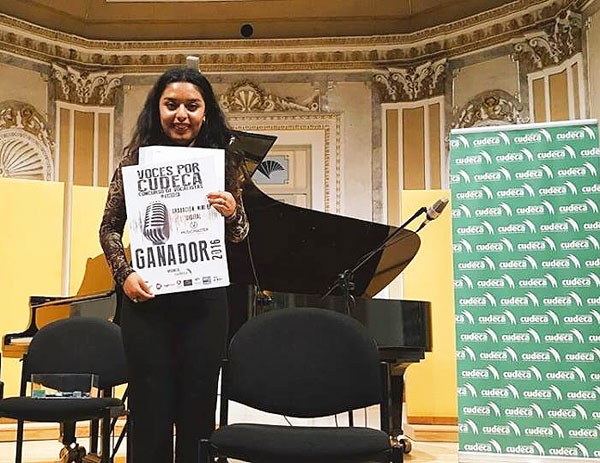 La Fundación Cudeca celebró la final del certamen de cantantes solistas  en la sala Unicaja de conciertos
