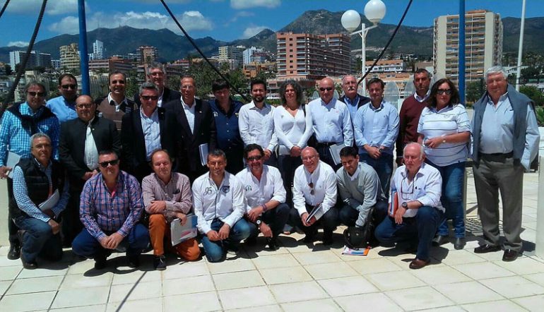Directivos de un total de 22 clubes de la costa andaluza se reúnen en el municipio para debatir sobre problemáticas del sector y plantear líneas conjuntas de trabajo