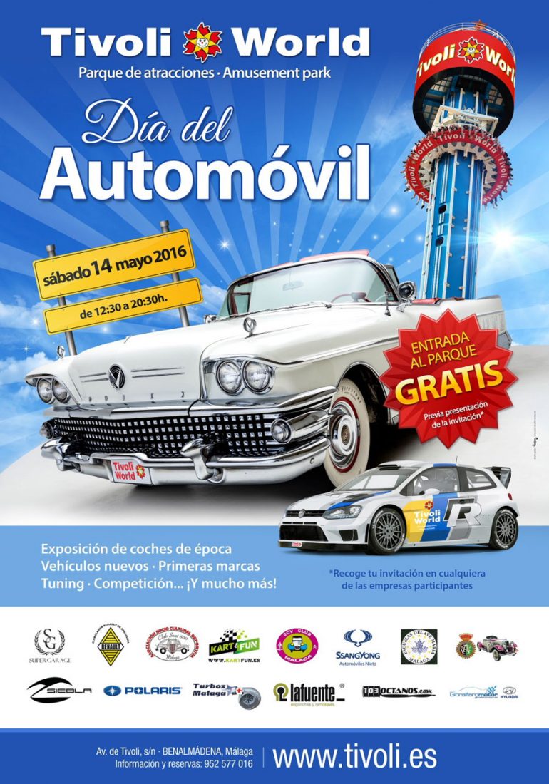 Este sábado 14 de mayo, de 12.30 h. a 20.30 h., en el parque de atracciones Tivoli