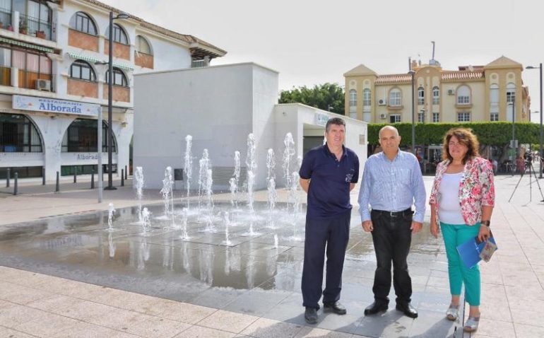 También se ha procedido al arreglo de las rejillas y solería rotas