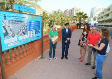 “Con la presentación de estos carteles para discapacitados visuales avanzamos hacia la mejora integral de nuestras playas”