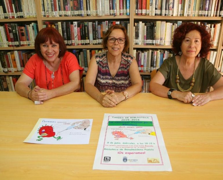 Lola Buendía y el ilustrador Enrique Bodero han elaborado un cuento sobre las vacunas específicamente para la ocasión