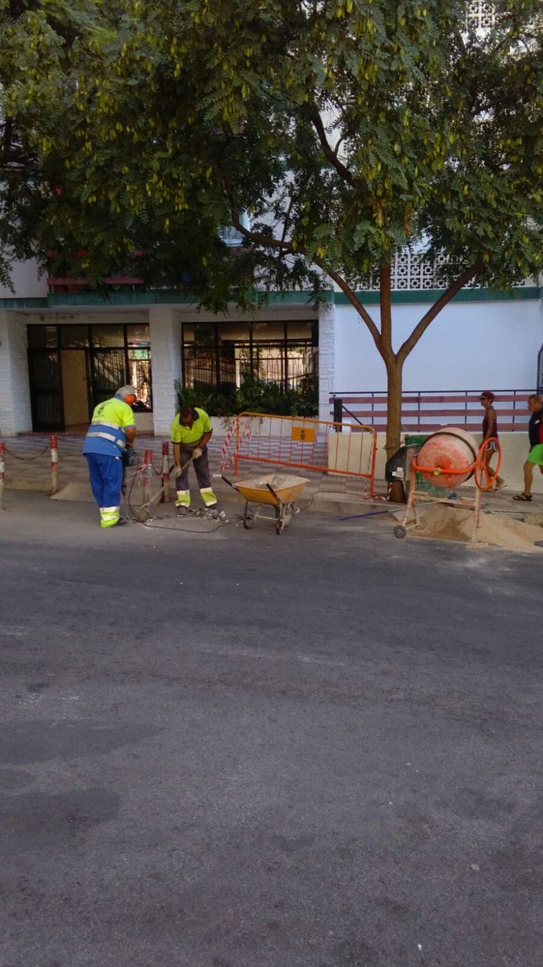 “Con estas obras seguimos con nuestro plan de actuación por barriadas, con el que atendemos las demandas de arreglos y mejoras solicitados por los residentes”