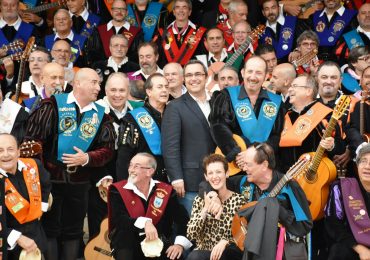 Participan antiguos tunos llegados de diferentes ciudades de España, Holanda, Méjico y Portugal