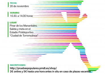 El evento deportivo tendrá lugar el domingo 20 de noviembre de 10.30 a 14.00 horas