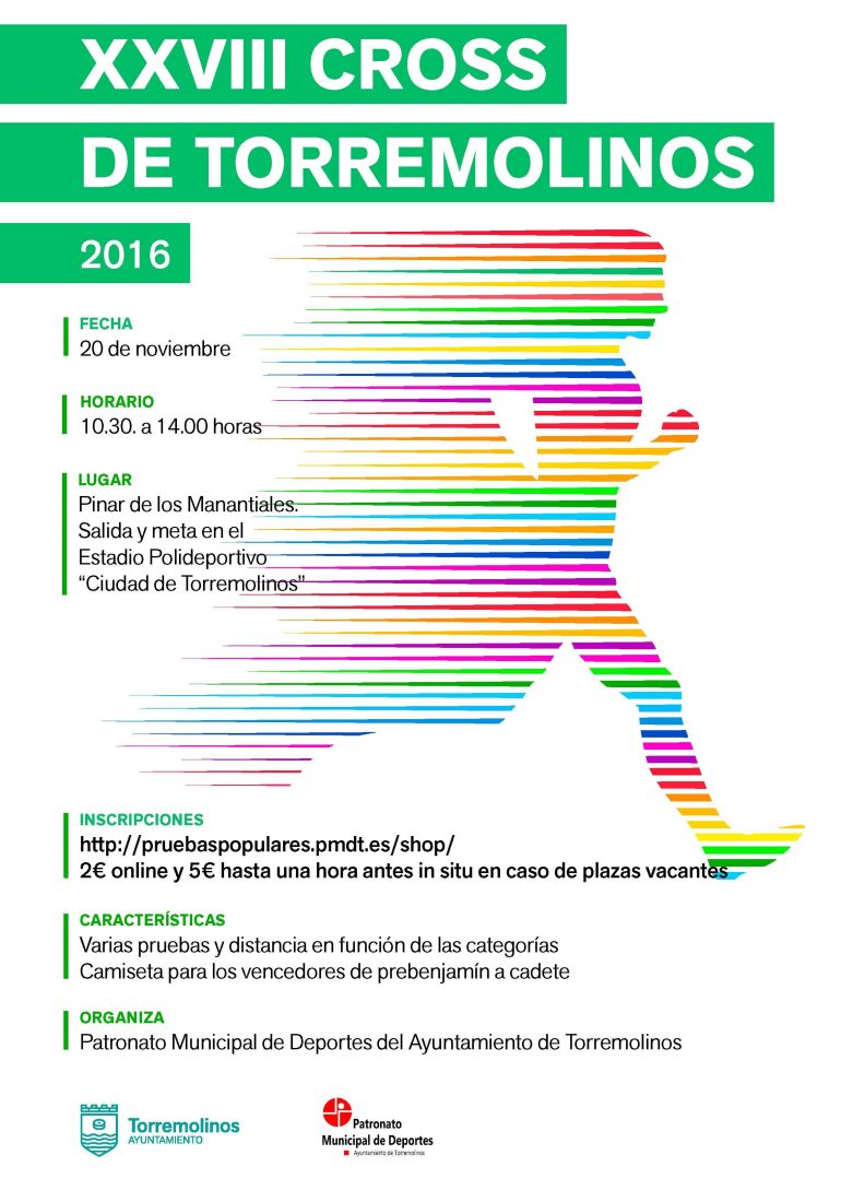 El evento deportivo tendrá lugar el domingo 20 de noviembre de 10.30 a 14.00 horas