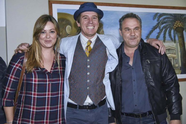 El cantante ha presentado hoy en el Centro Cultural Pablo Ruiz Picasso su nuevo spot musical ‘Apasionados’