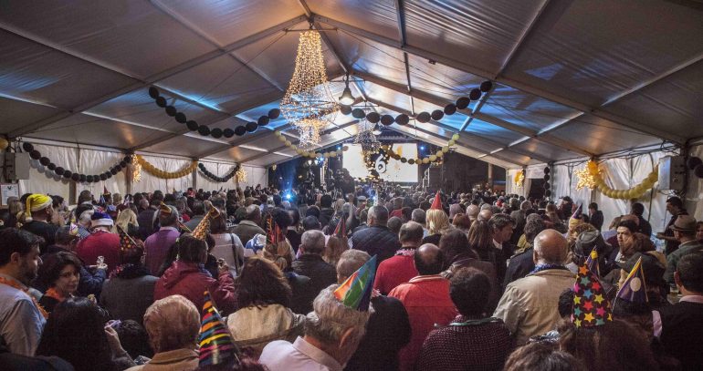 La plaza de La Nogalera contará con una carpa en la que se disfrutará del evento